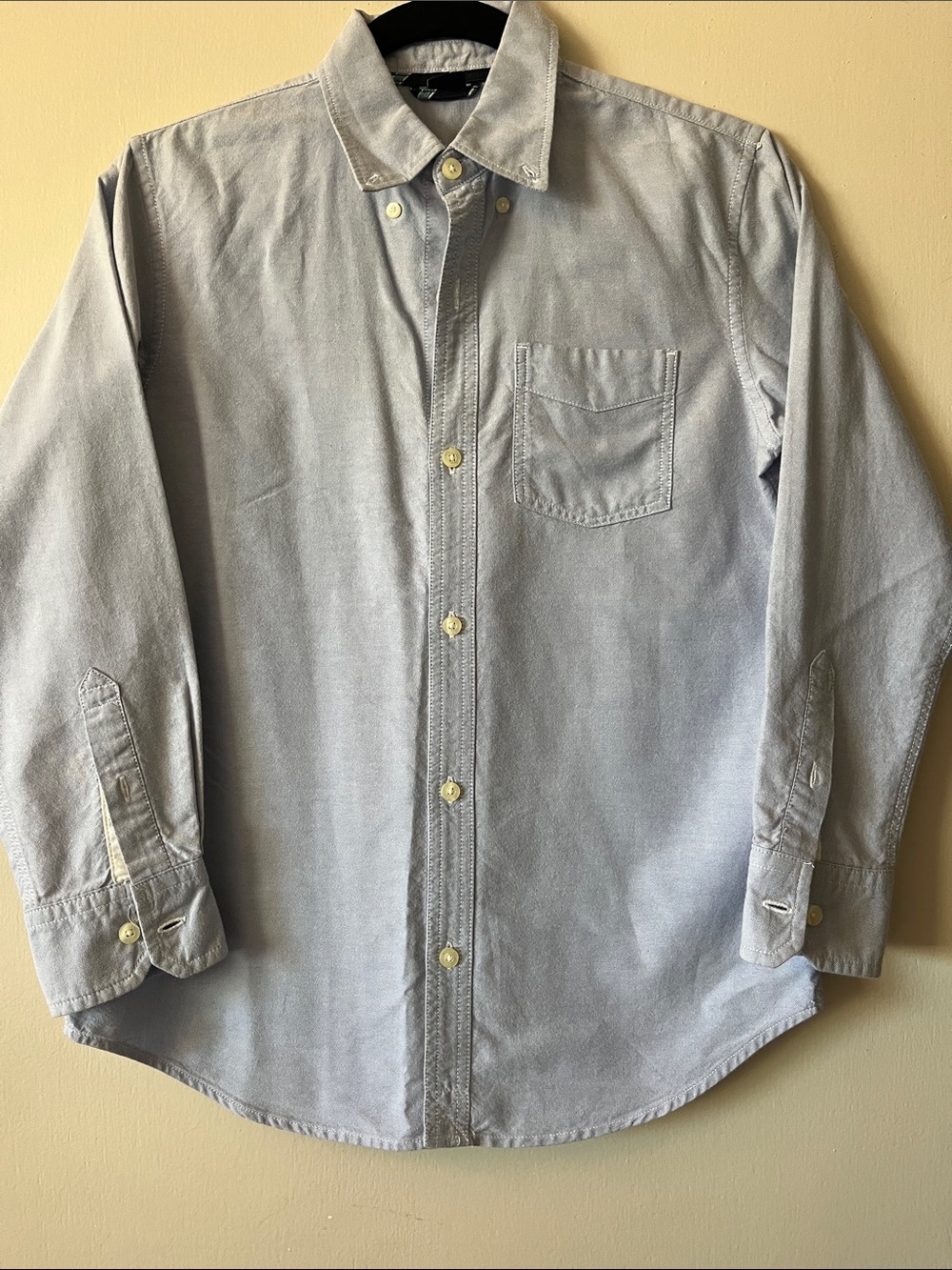 GAP Kids Light Blue Button-Down Shirt - Classic Oxford Style
